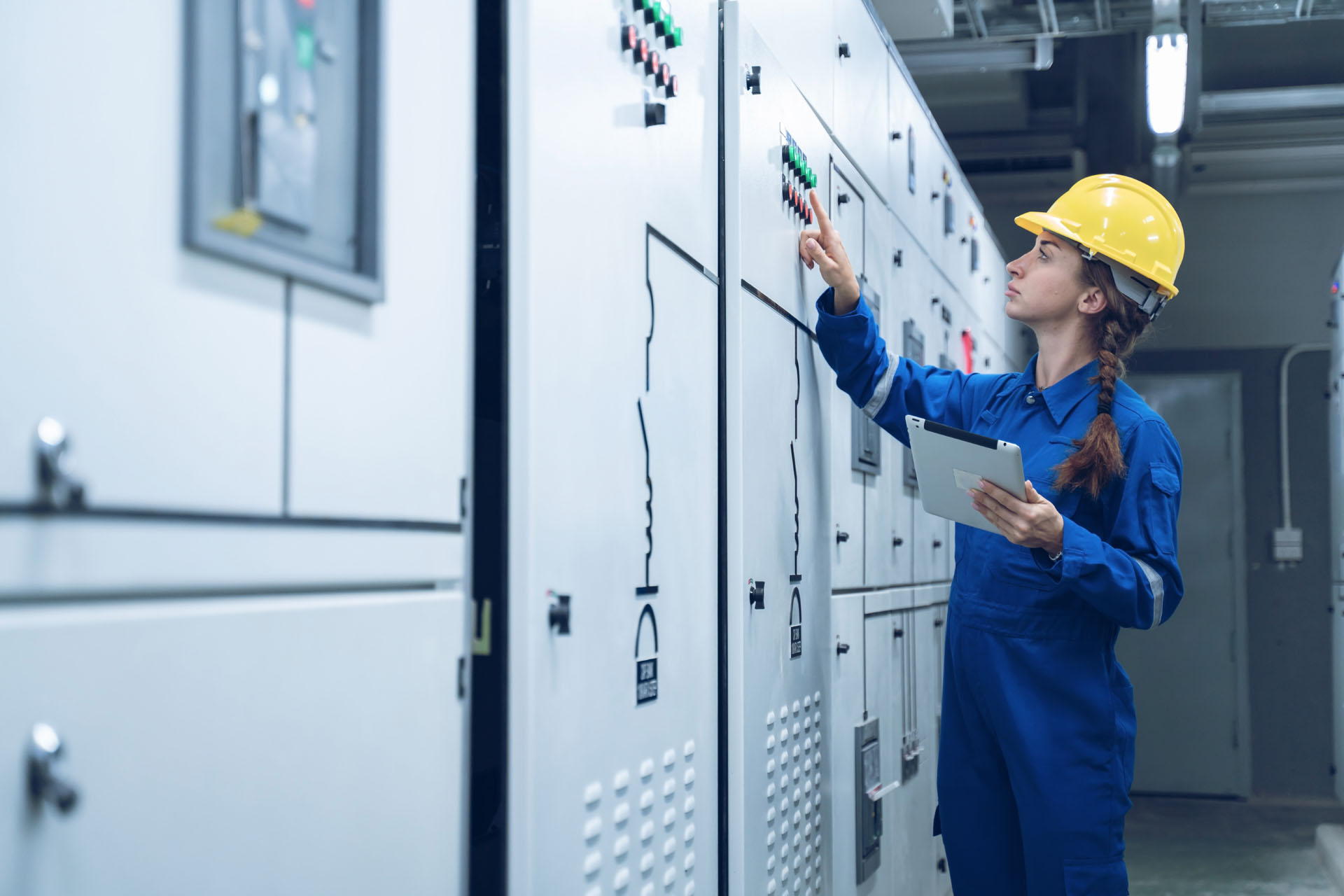 Industrial electrification work